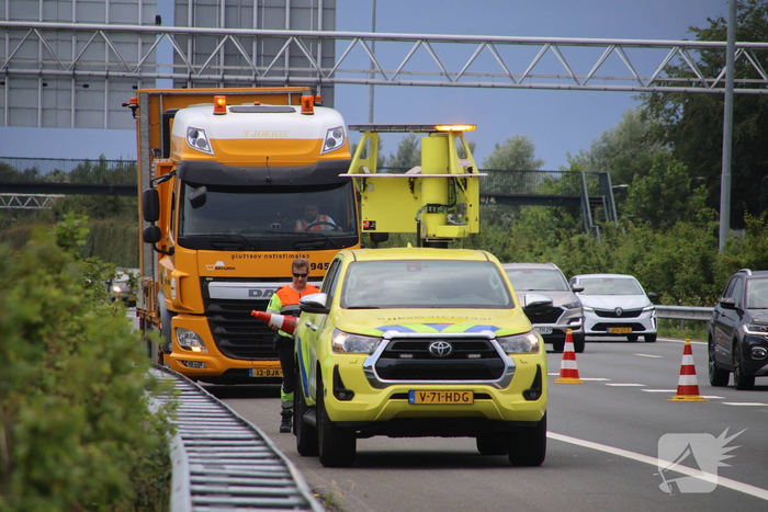 Vertragingen op snelwegen door storing