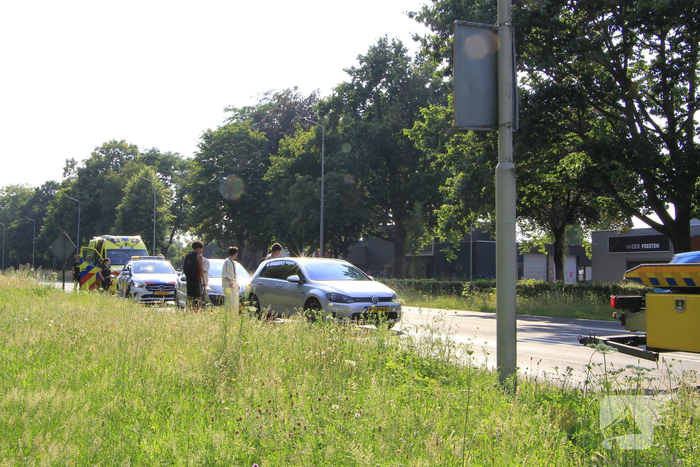 Kop-staartbotsing leidt tot gewonden en verkeershinder