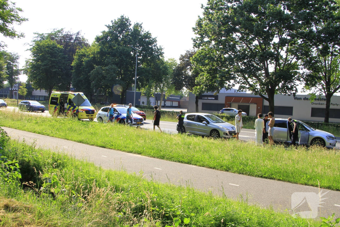 Kop-staartbotsing leidt tot gewonden en verkeershinder