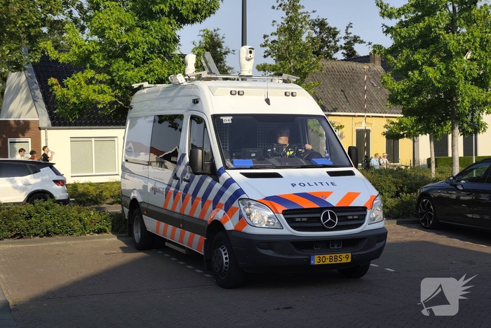 Politie aanwezig bij Anti-AZC demonstratie