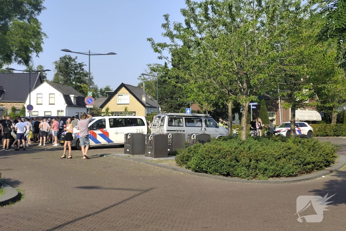 Politie aanwezig bij Anti-AZC demonstratie