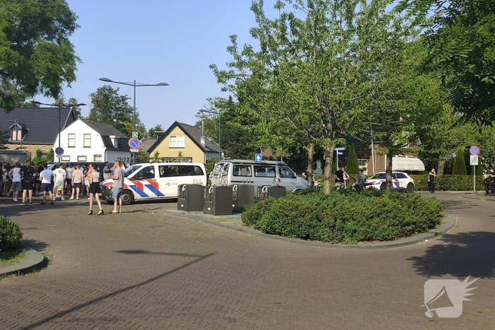 Politie aanwezig bij Anti-AZC demonstratie