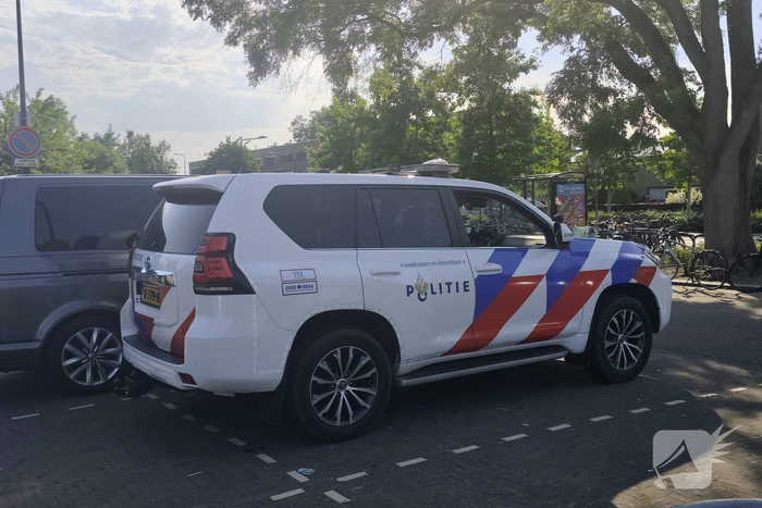 Politie aanwezig bij Anti-AZC demonstratie