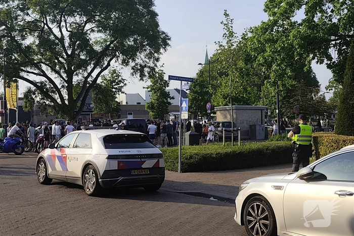 Politie aanwezig bij Anti-AZC demonstratie