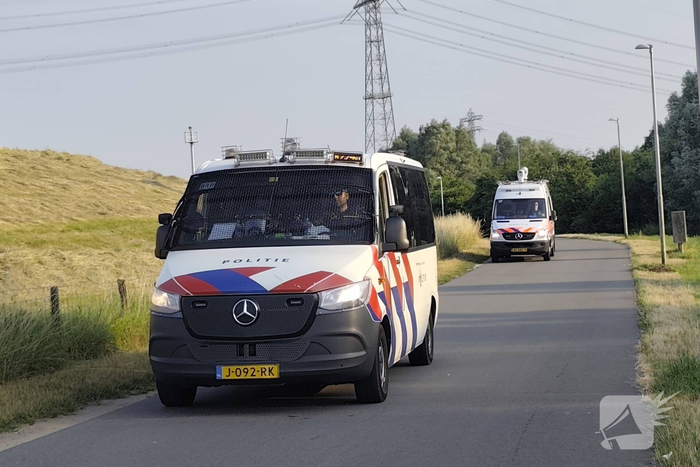 Politie aanwezig bij Anti-AZC demonstratie