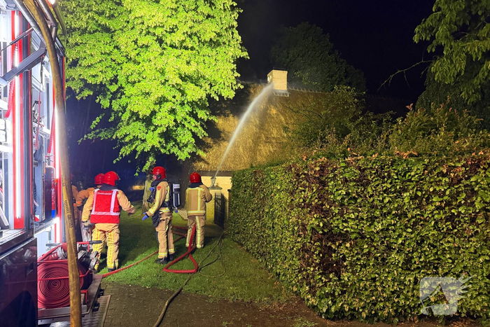 Drie bewoners geëvacueerd bij woningbrand