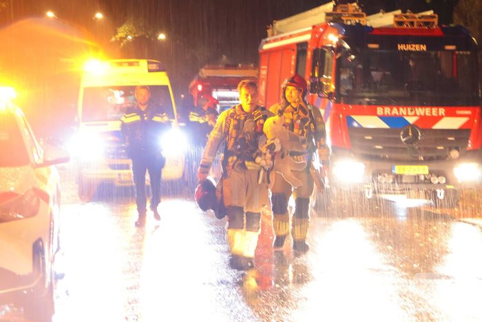 Blikseminslag veroorzaakt woningbrand