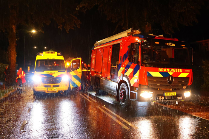 Blikseminslag veroorzaakt woningbrand