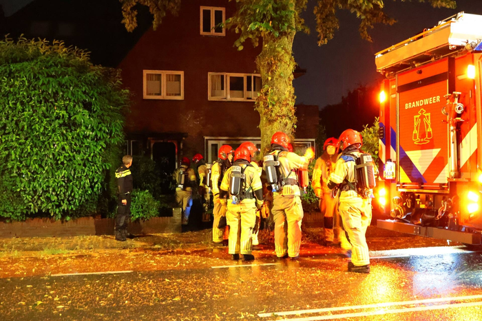 Blikseminslag veroorzaakt woningbrand