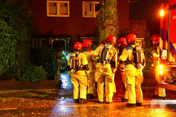Blikseminslag veroorzaakt woningbrand