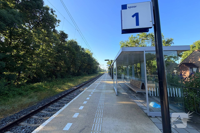 Treinen stilgelegd na blikseminslag