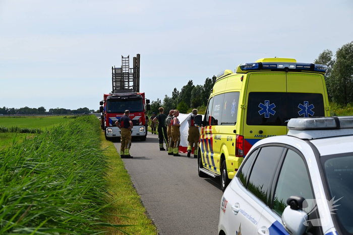 Brandweer redt te water geraakt persoon