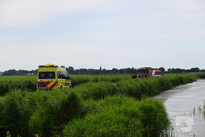 Brandweer redt te water geraakt persoon