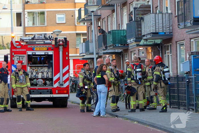 Barbecue veroorzaakt woningbrand