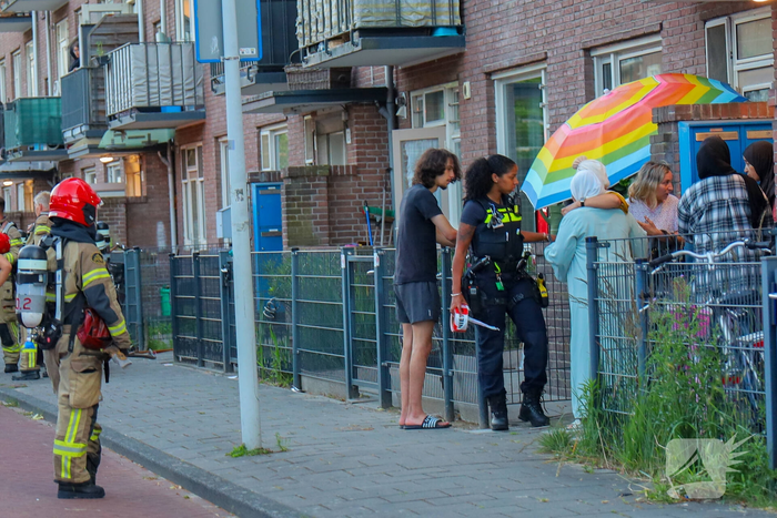 Barbecue veroorzaakt woningbrand