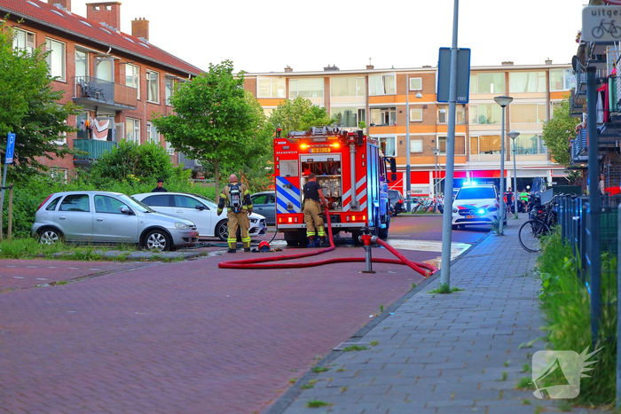 Barbecue veroorzaakt woningbrand