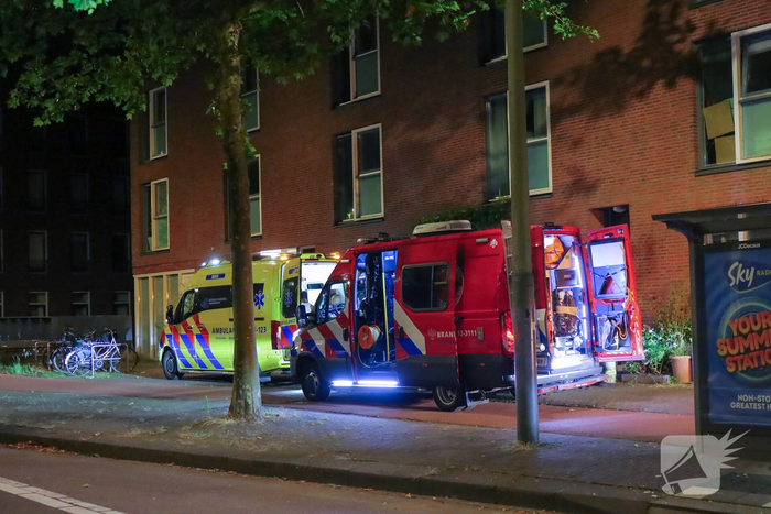 Persoon te water gered na ongeval