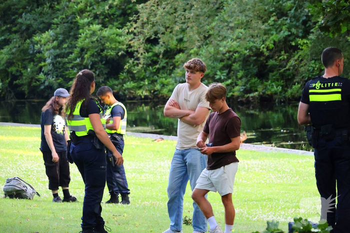 Ruzie in park escaleert tot vechtpartij