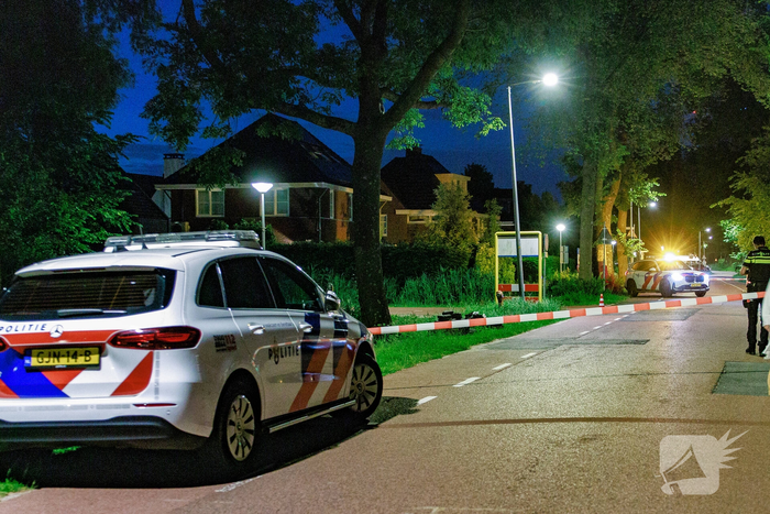 Schietincident in de nacht met kogelhulzen aangetroffen