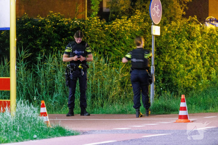 Schietincident in de nacht met kogelhulzen aangetroffen