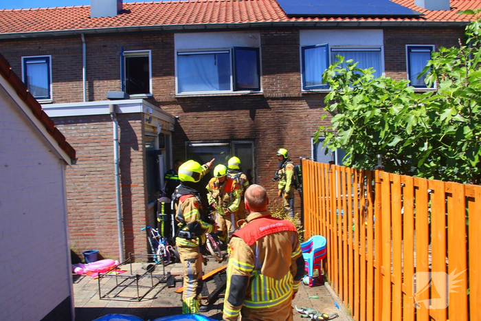 Brandweer ingezet vanwege tuinbrand