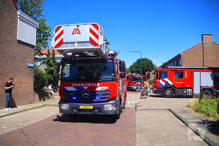 Brandweer ingezet vanwege tuinbrand