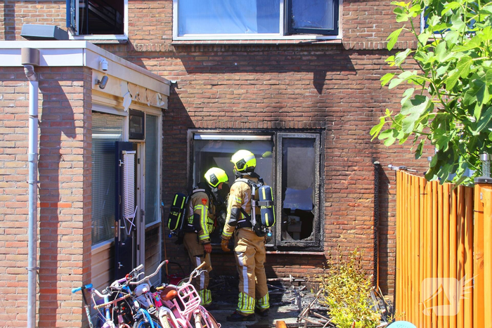 Brandweer ingezet vanwege tuinbrand