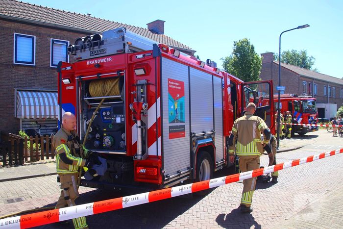 Brandweer ingezet vanwege tuinbrand