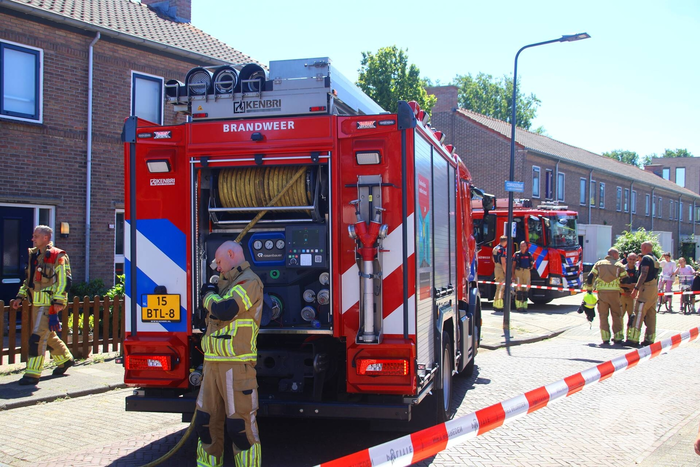 Brandweer ingezet vanwege tuinbrand