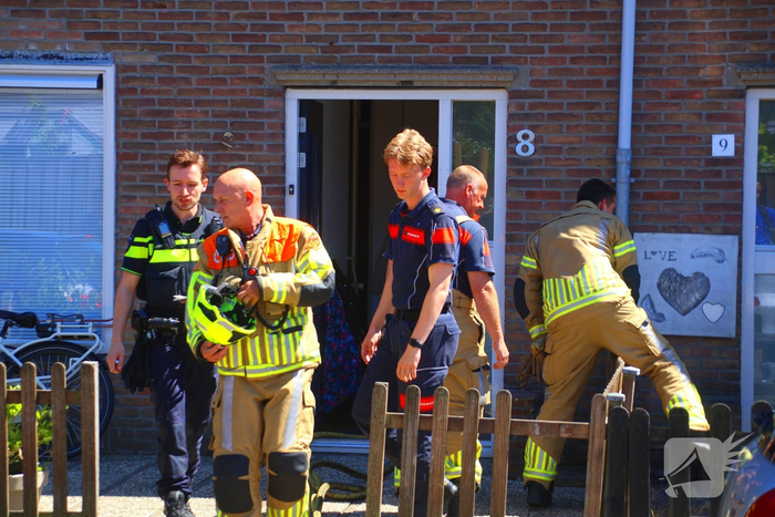 Brandweer ingezet vanwege tuinbrand