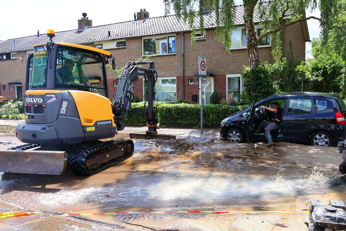 Tientallen huishoudens zonder water door waterleidingbreuk