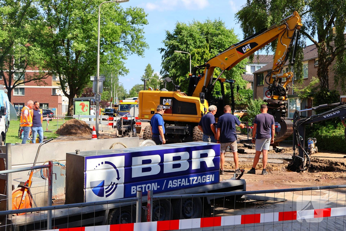 Tientallen huishoudens zonder water door waterleidingbreuk