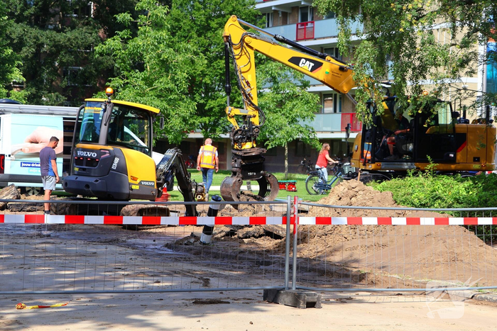 Tientallen huishoudens zonder water door waterleidingbreuk