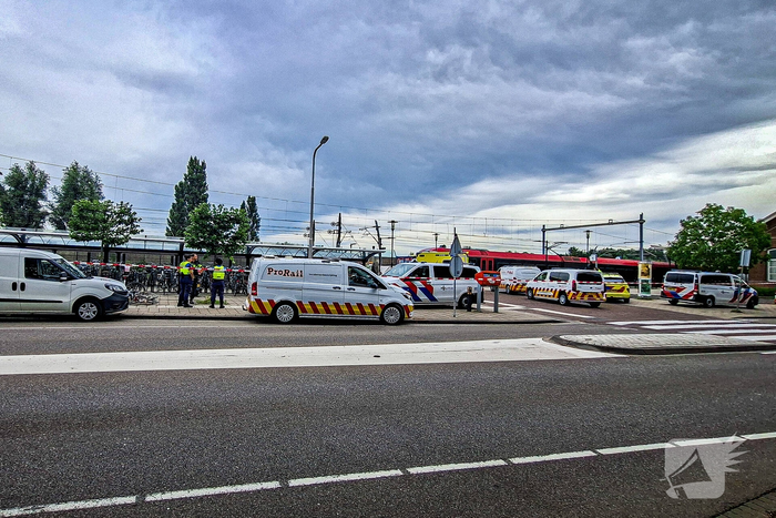 ongeval stationsplein sliedrecht