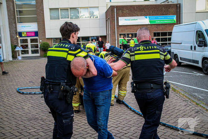 Veel gewonden en doden bij grootschalige oefening in oude brandweerkazerne, DSI arresteert schutters