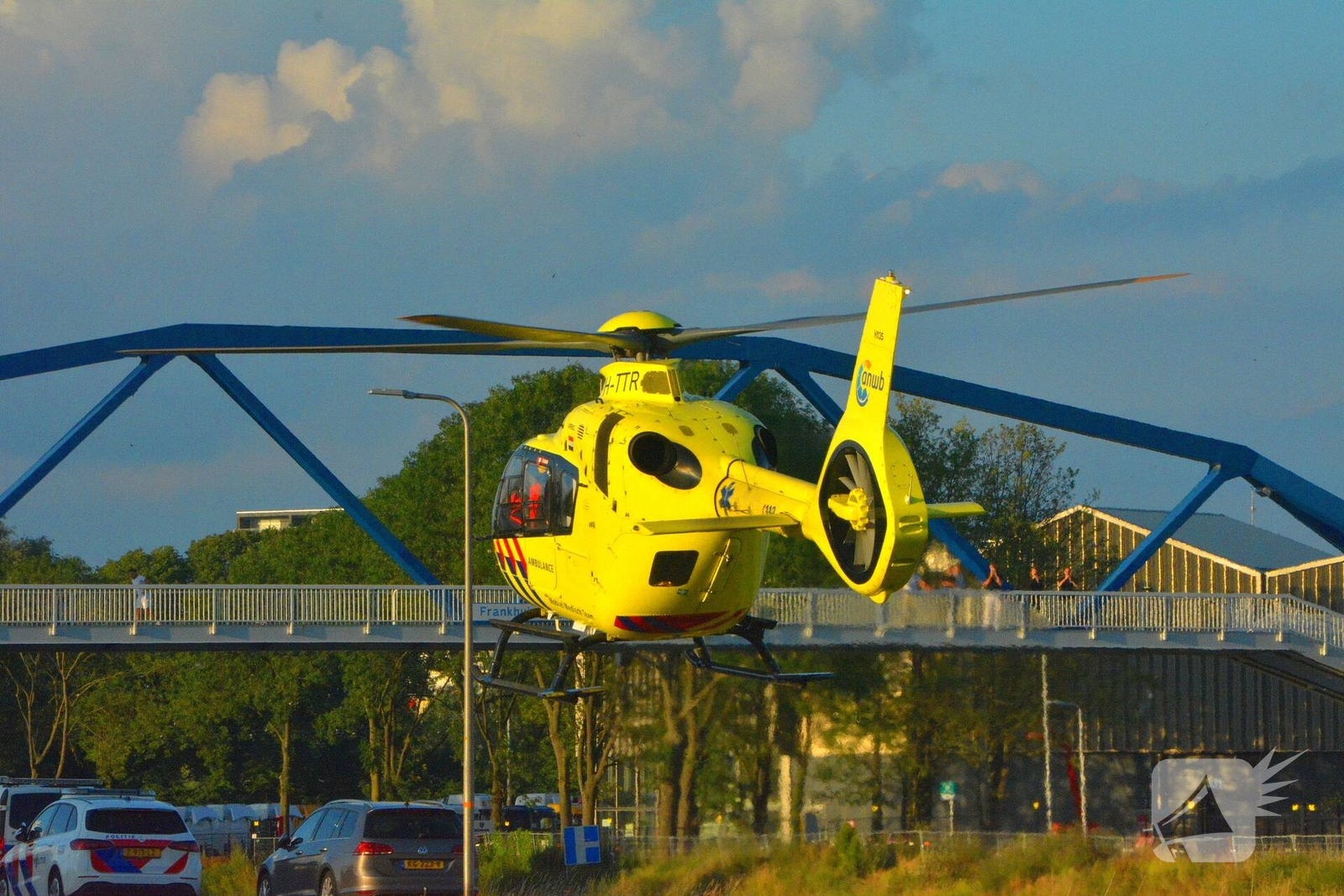 Persoon te water leidt tot grote hulpverleningsactie