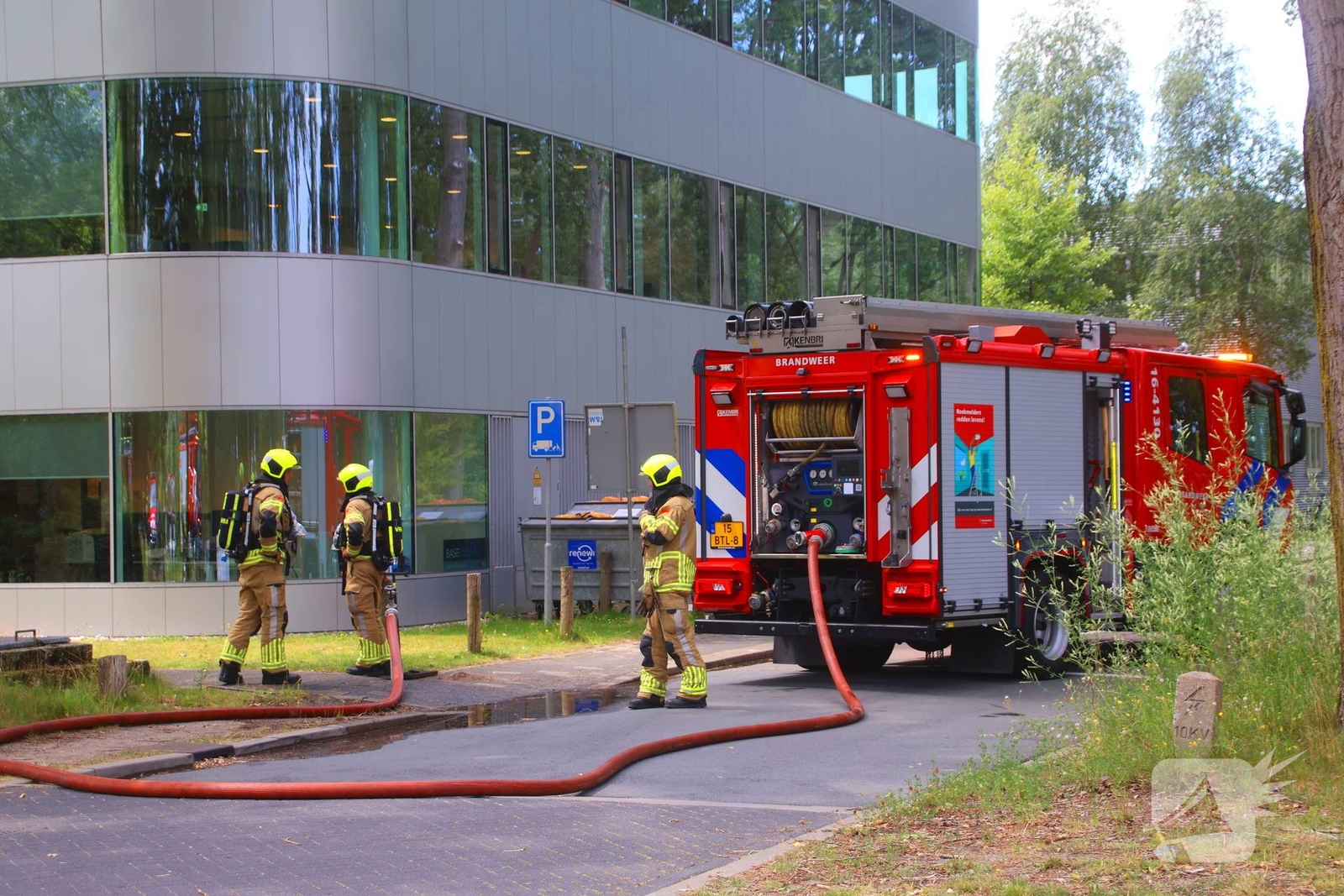 DNA-onderzoeksbedrijf ontruimd door brandlucht