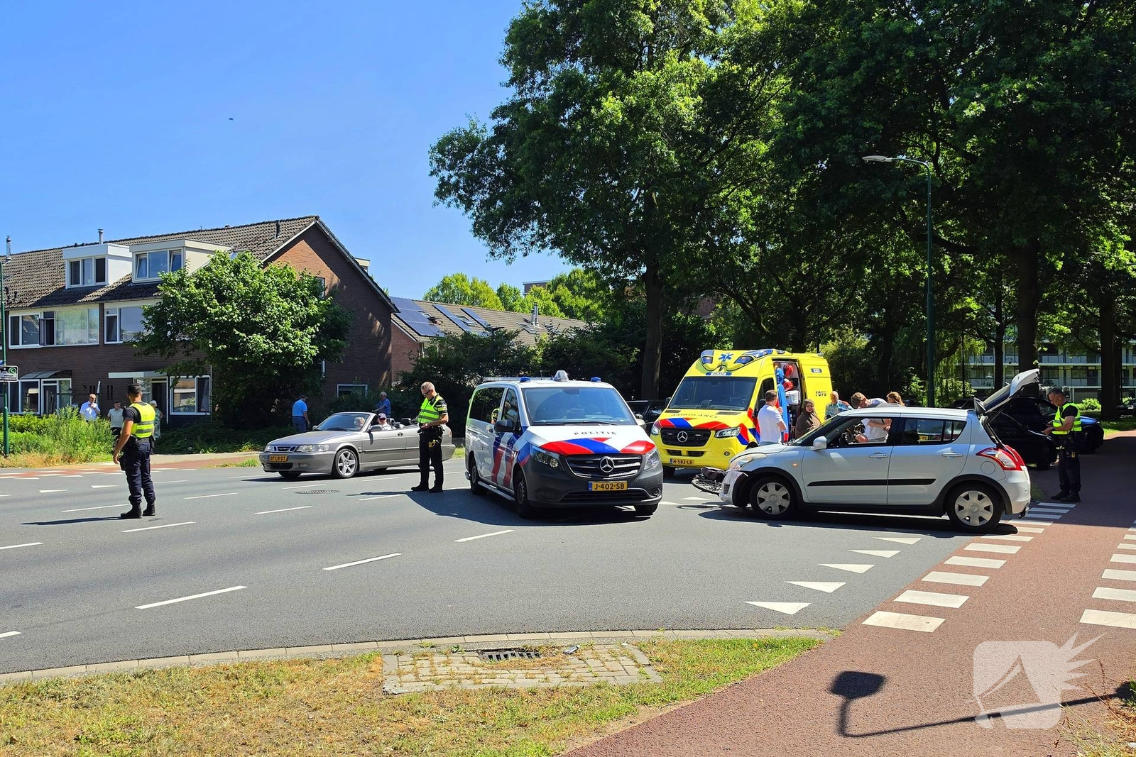 Fietser aangereden door automobilist
