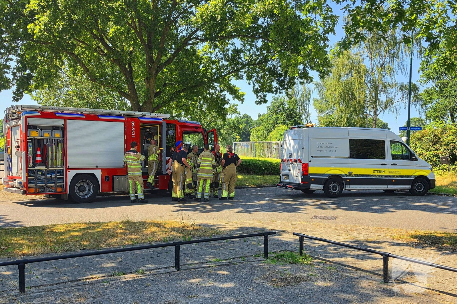 Lekkage bij gasdrukregelstation van netbeheerder