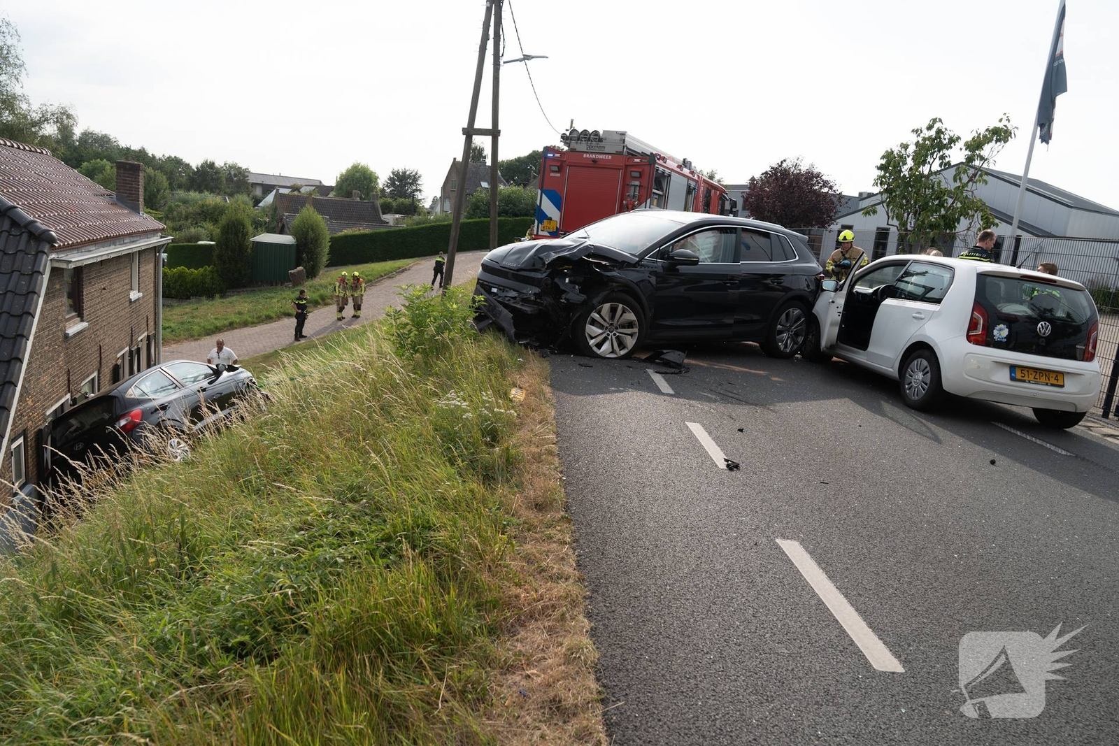 Drie auto's betrokken bij ongeval