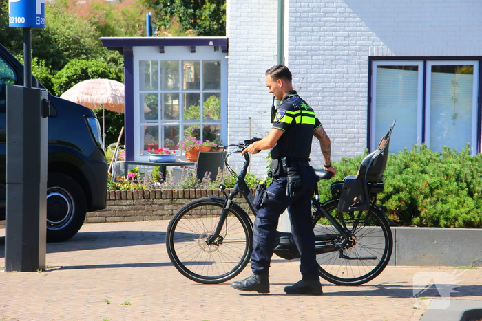 Fietser gewond bij botsing met personenauto