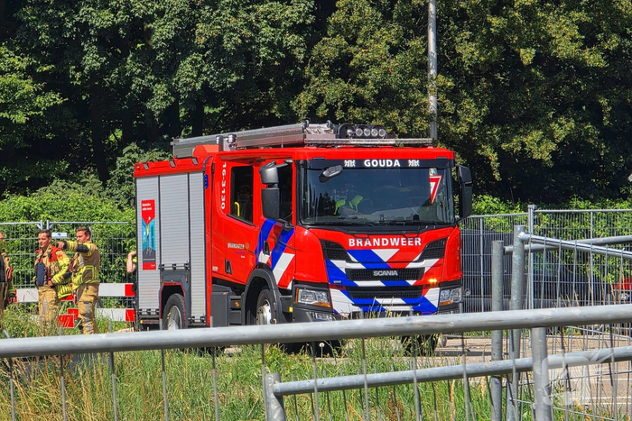 Vuur in bowlingpand geblust