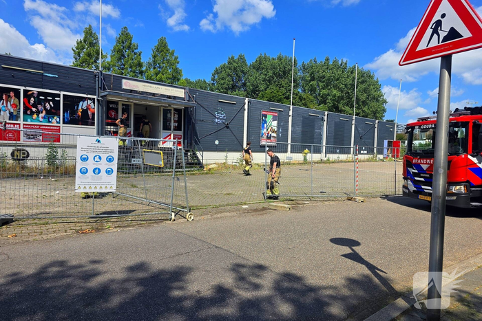 Vuur in bowlingpand geblust