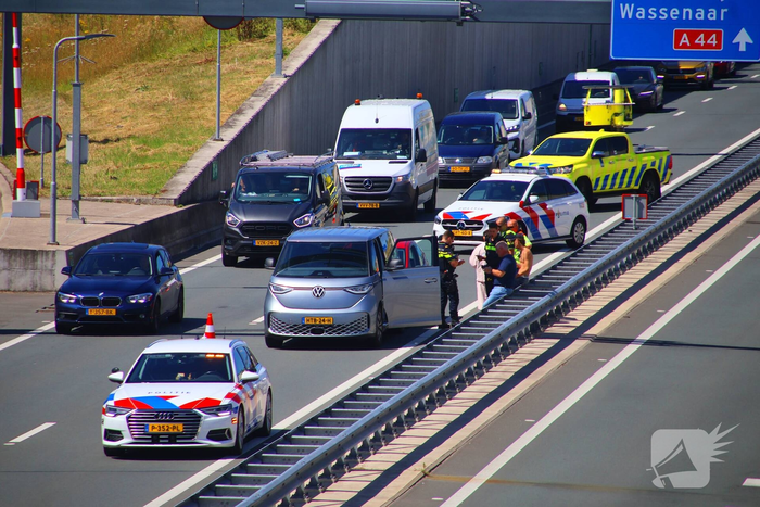 Kop-staartbotsing bij tunnel leidt tot afsluiting van rijstrook
