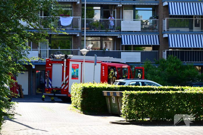 Woningbrand in leegstaand appartement