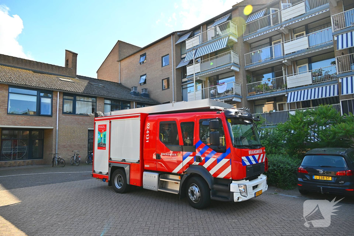 Woningbrand in leegstaand appartement