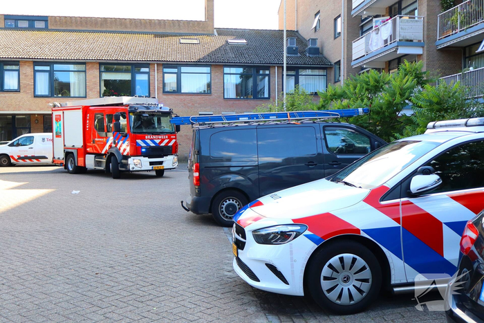 Woningbrand in leegstaand appartement
