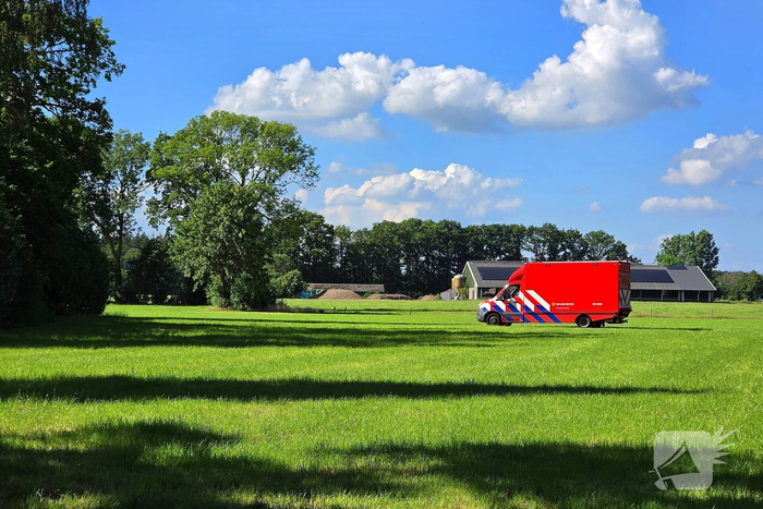 Brandweer ingezet voor brand in schuur