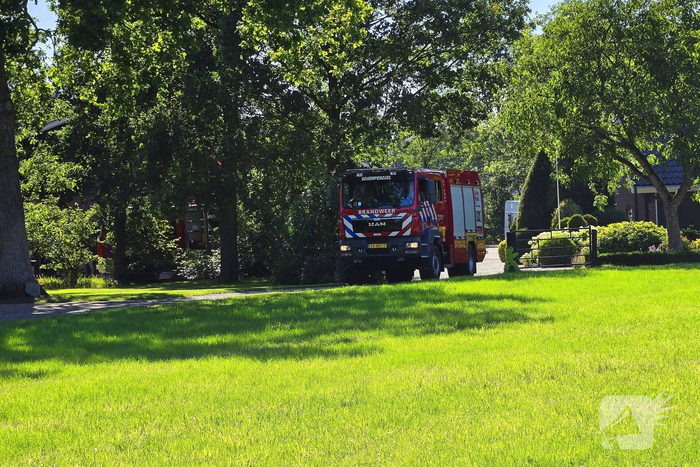Brandweer ingezet voor brand in schuur