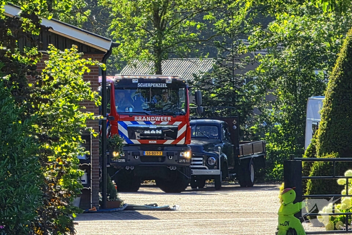 Brandweer ingezet voor brand in schuur